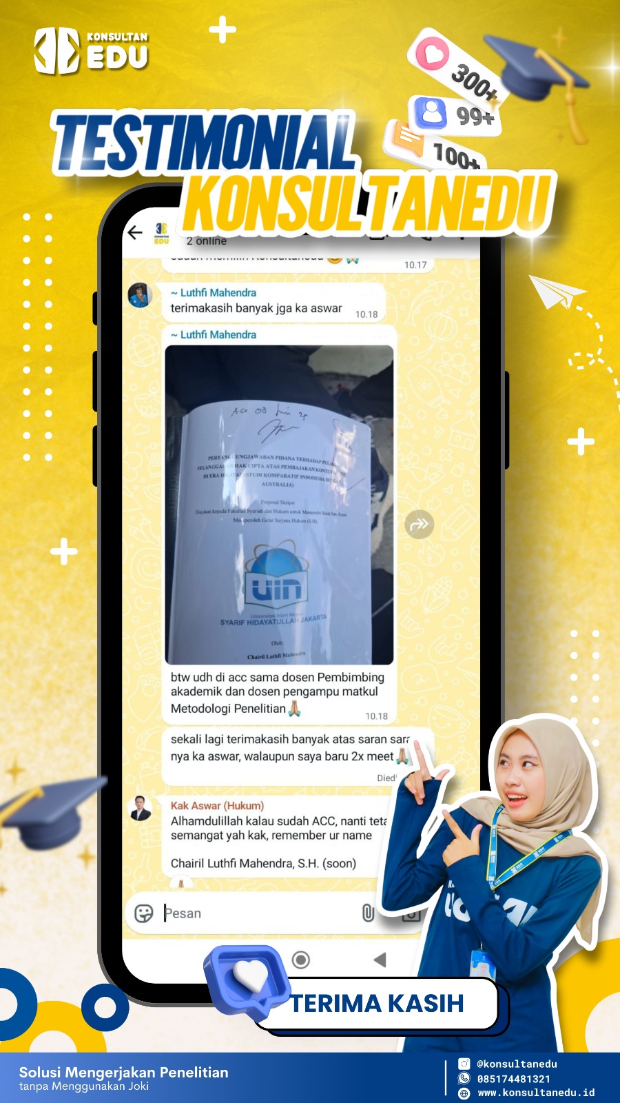 Testimoni Chairil Luthfi Mahendra