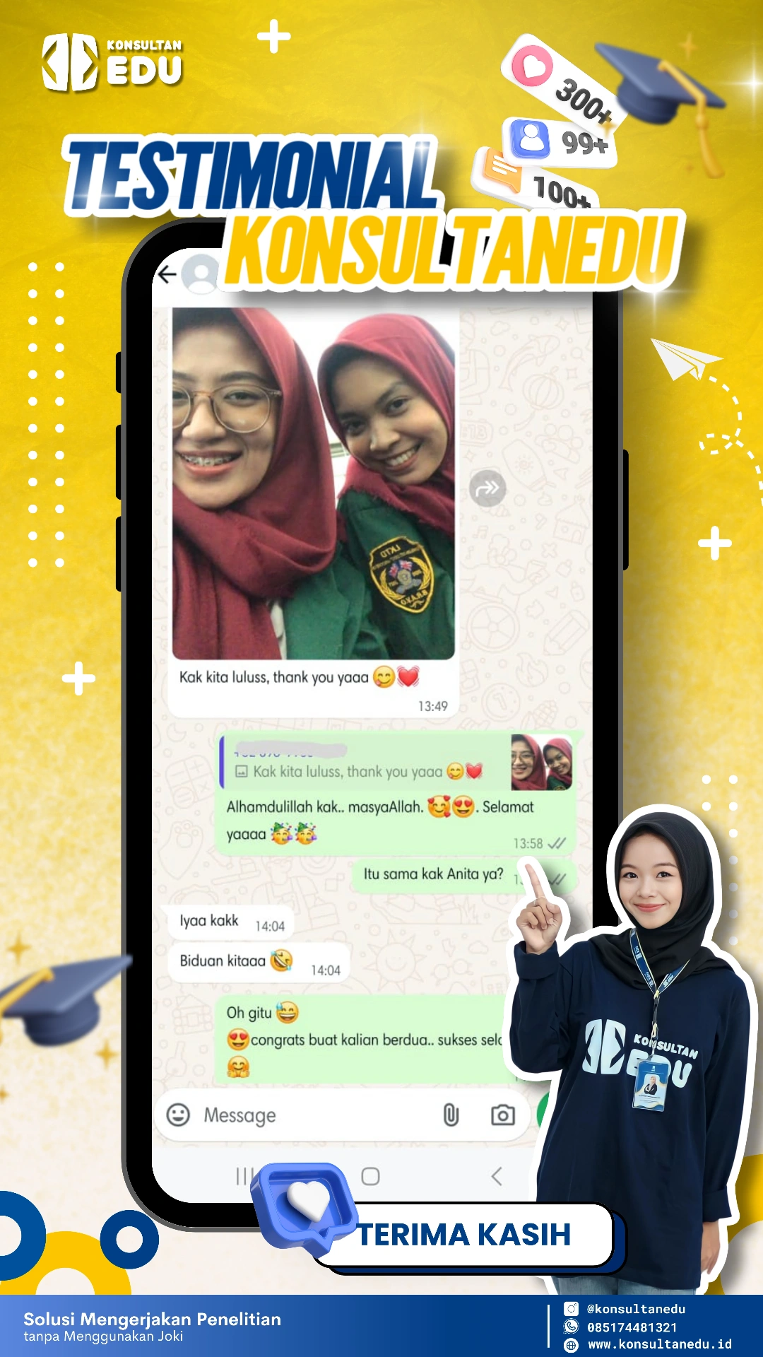 Testimoni Alumni - Lulus