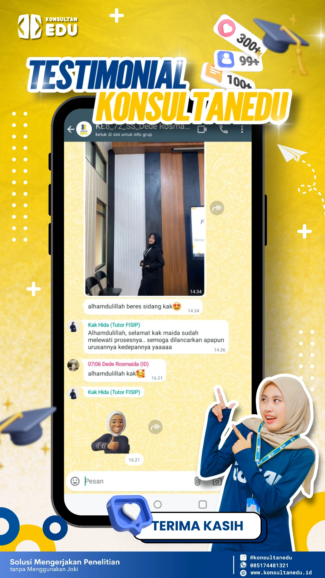 Testimoni Sidang Berhasil