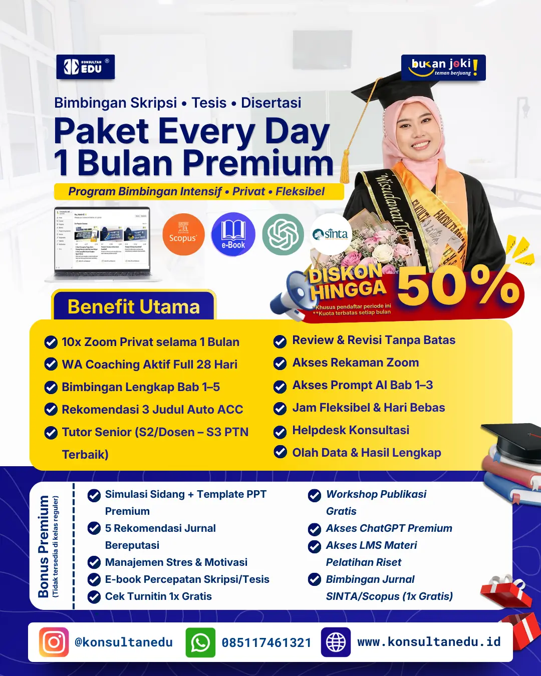 Promo Kelas Everyday Premium (1 Bulan)