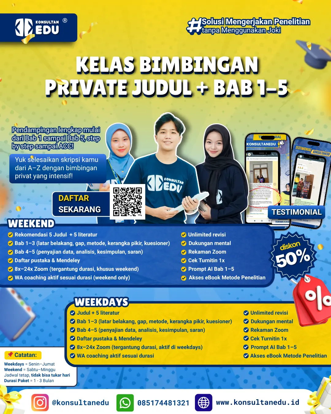 Promo Kelas Bimbingan Privat Bab 1-5
