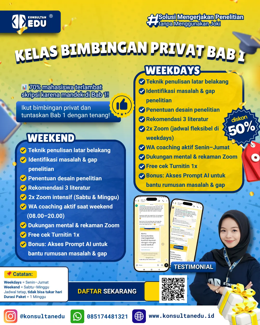 Promo Kelas Bimbingan Privat Bab I