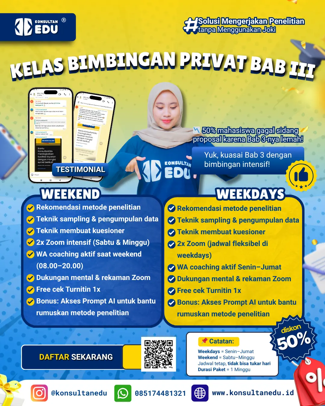 Promo Kelas Bimbingan Privat Bab III