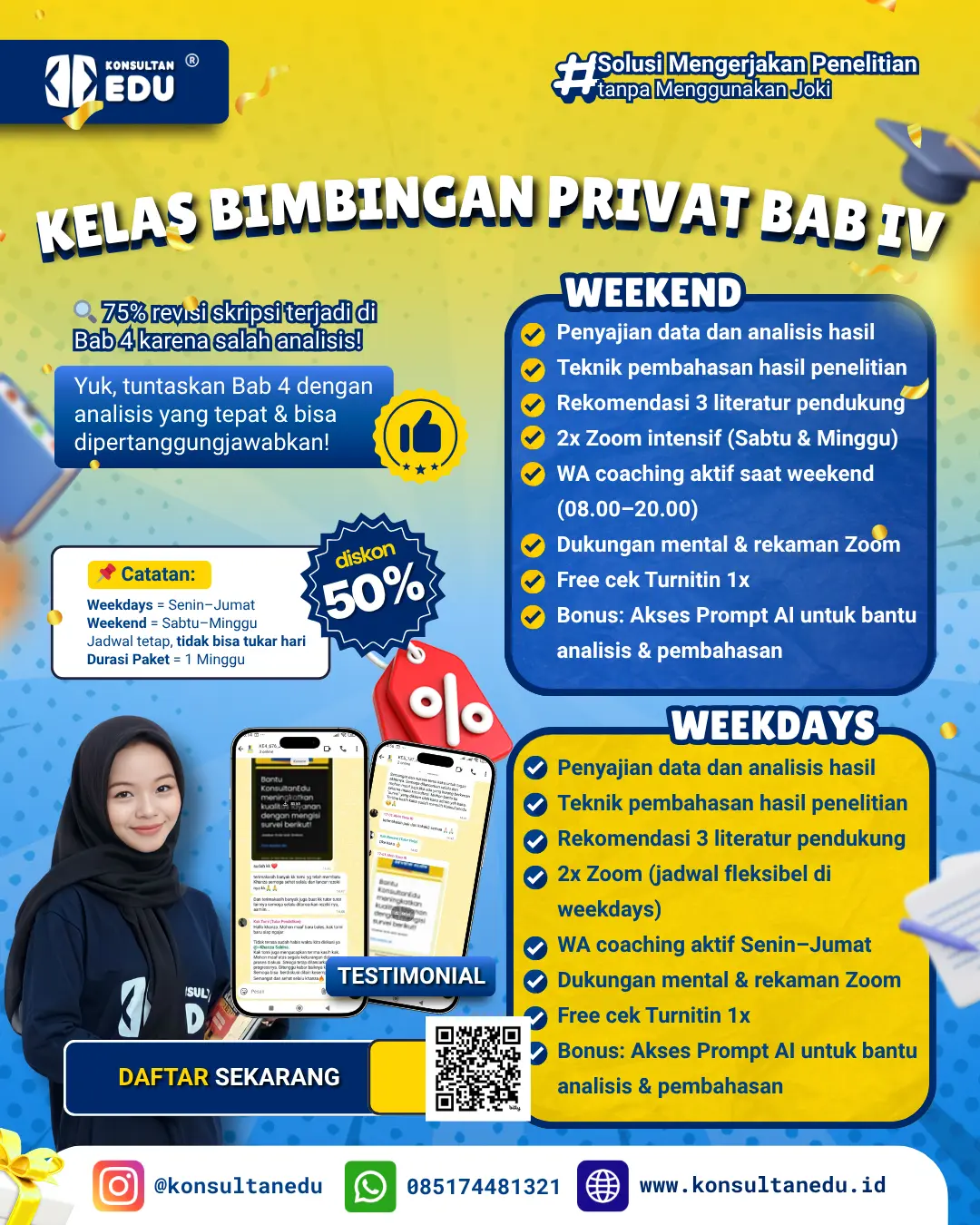Promo Kelas Bimbingan Privat Bab IV