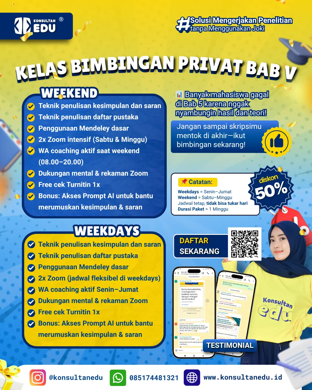 Promo Kelas Bimbingan Privat Bab V