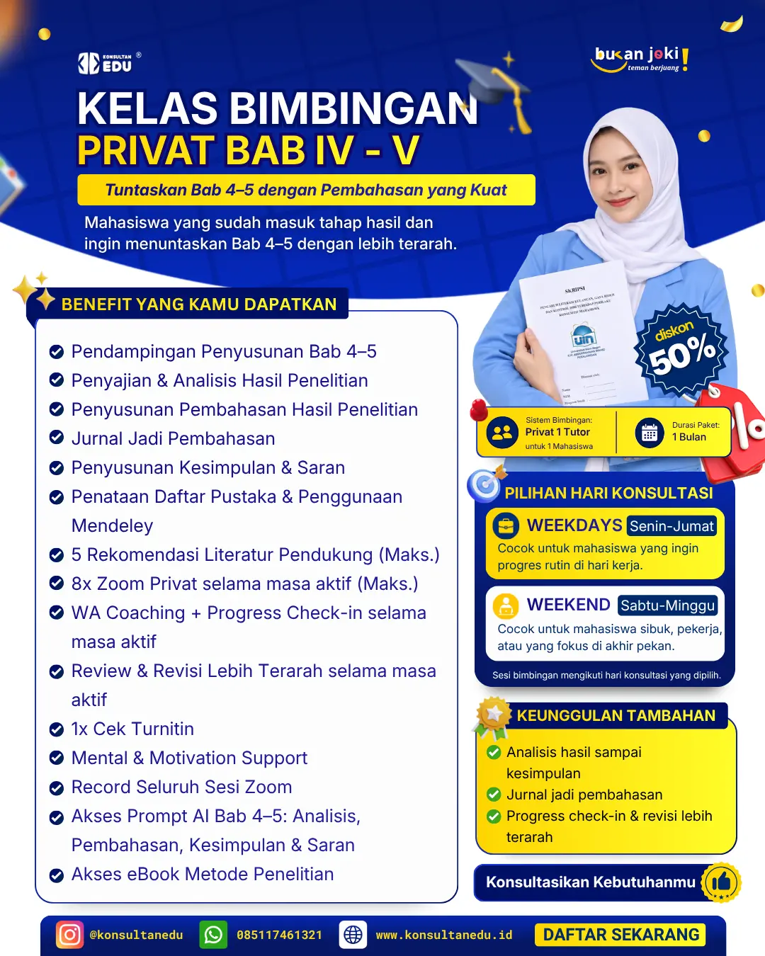 Promo Kelas Bimbingan Privat Bab 4-5
