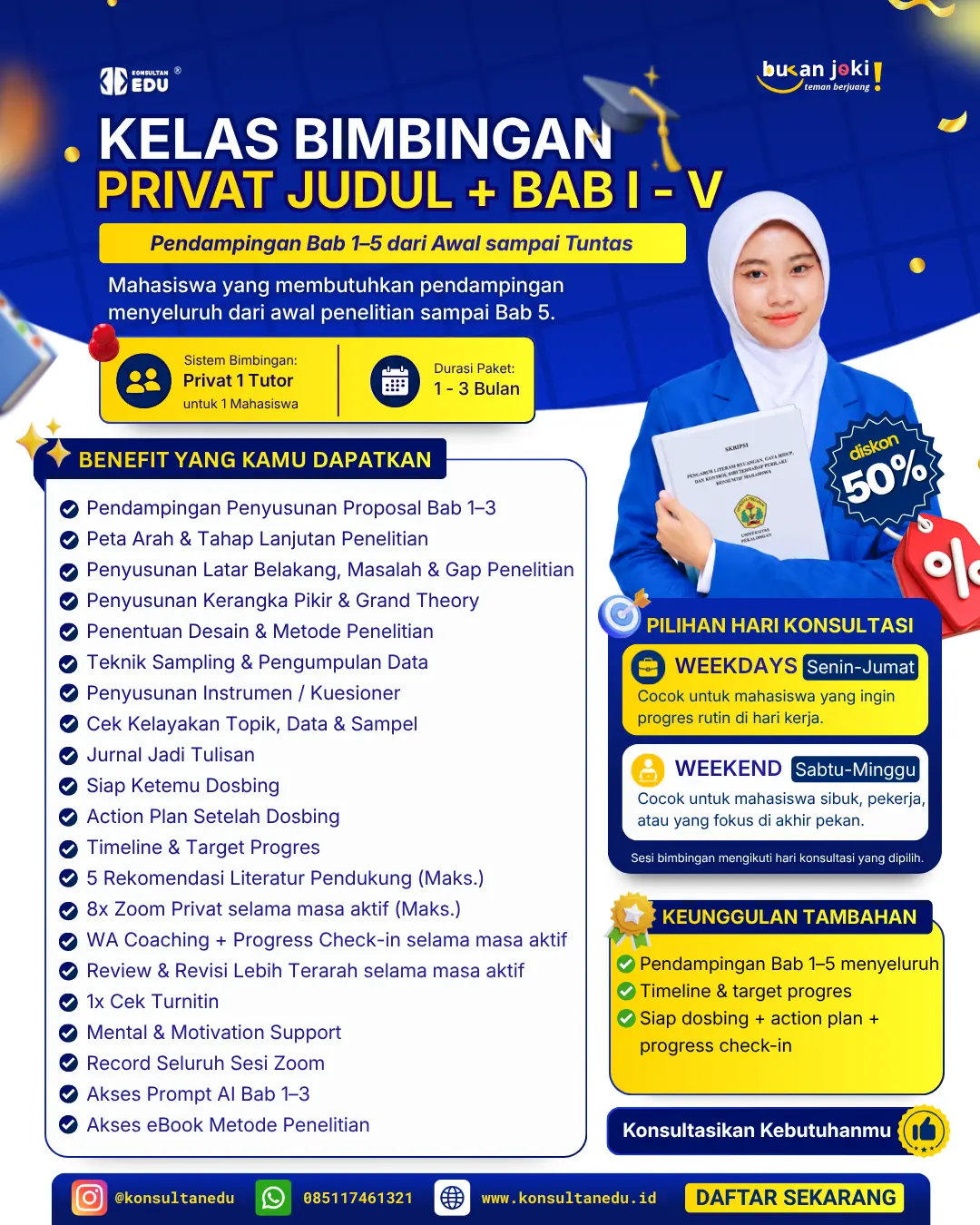 Promo Kelas Bimbingan Privat Bab 1-5
