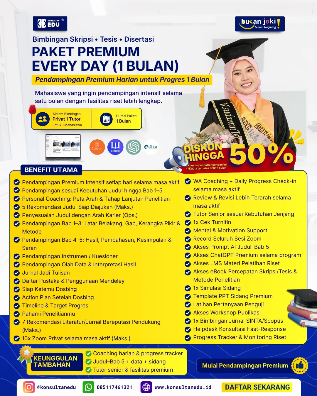 Promo Kelas Everyday Premium (1 Bulan)